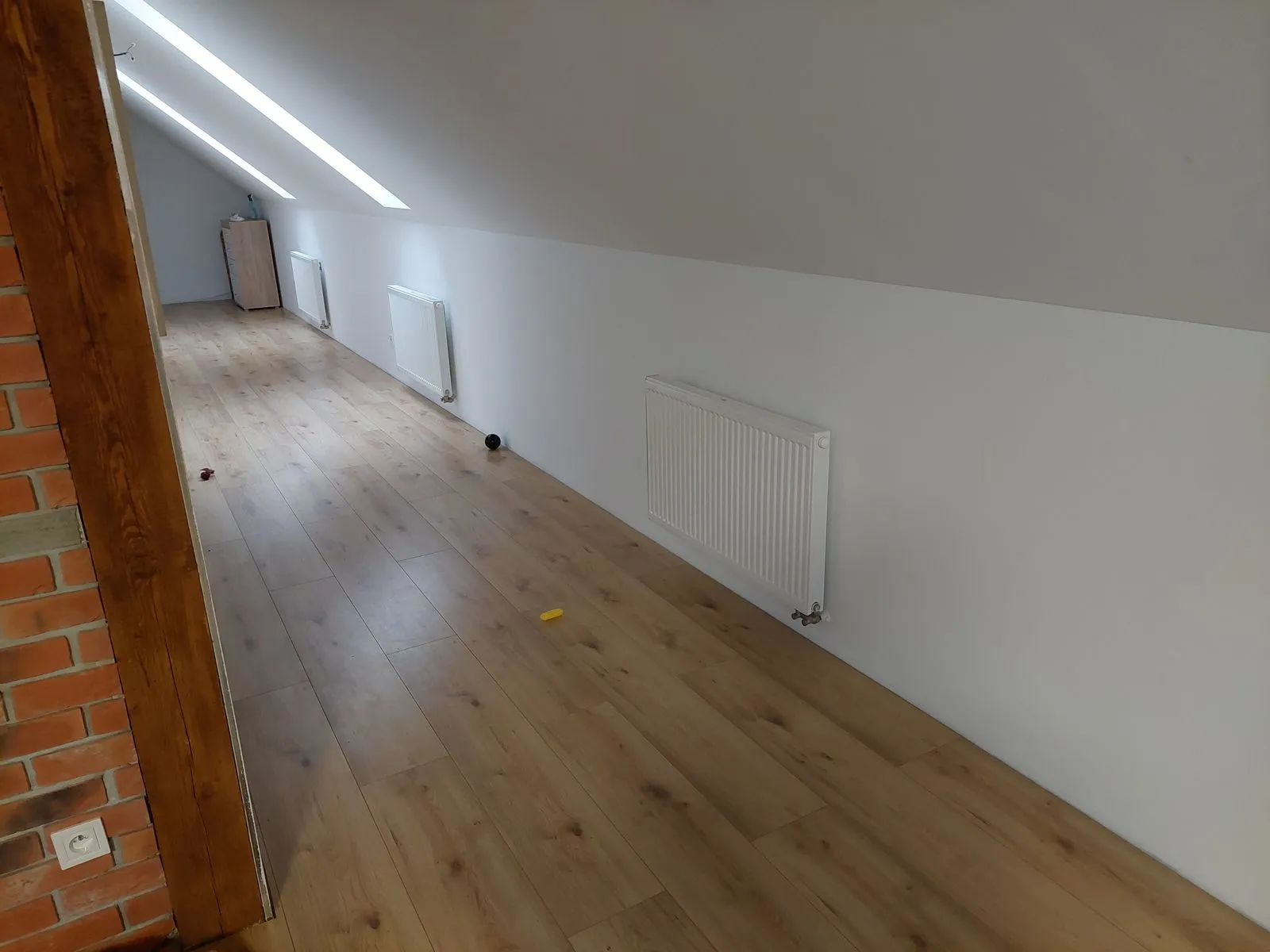Hotová chodba v podkroví